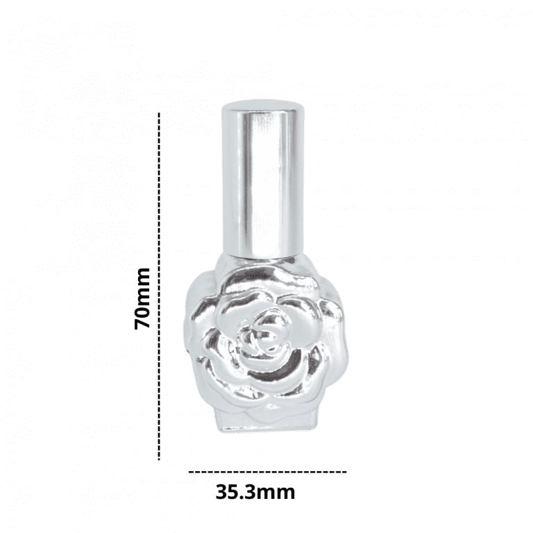 Chai Chiết Nước Hoa 14ml - Thân Hoa Hồng Bạc
