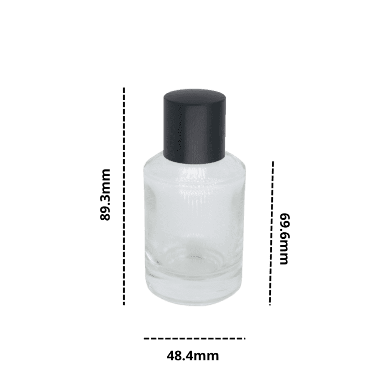 Chai Đựng Nước Hoa 50ml - Thân Trụ Tròn Vòi Bấu