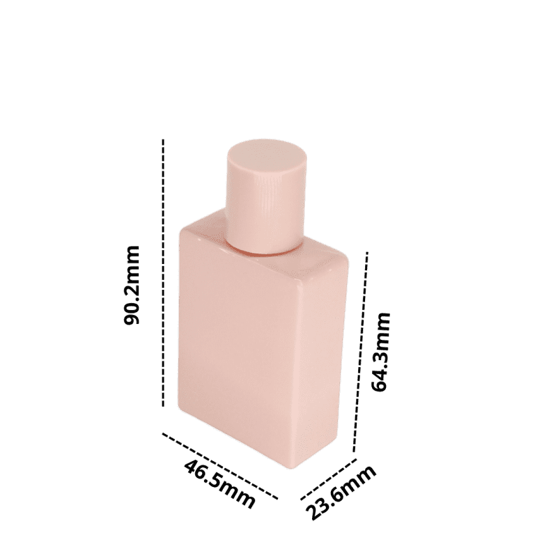Chai Chiết Nước Hoa 30ml - Thân Vuông Hồng