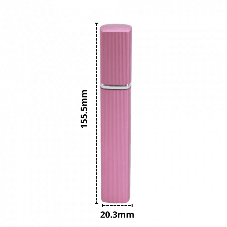 Chai Chiết Nước Hoa 12ml - Thân Nhôm, Vuông