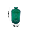 chai đựng nước hoa 100ml xanh lá