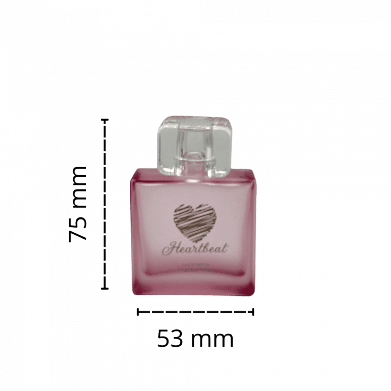 Chai Đựng Nước Hoa 30ml Vuông Hồng Cao Cấp